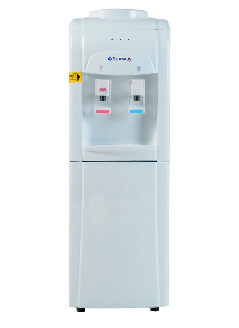 Starway Starway 3.9 Lt, High Quality Compressor Safety Lock White Stand Hot & Cold Water Dispensers, Indicator Led 
