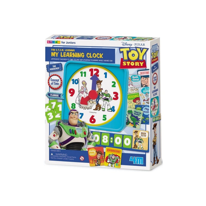 4M - Disney Toy Story S.T.E.M Learning Clock - 06228 - Image 1