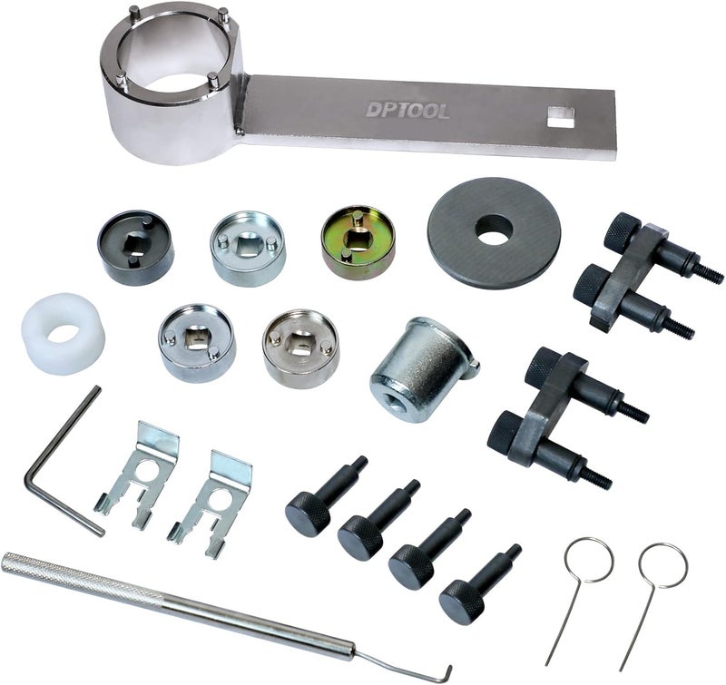 DPTOOL 2006-2018 EA888 1.8 2.0 TSi TFSi Camshaft Crankshaft Engine Timing Tool Replace for Volkswagen Compatible with Audi VW T10352 T10355 T40271 T10368 T40267 T40266 T40267 T10060A T40011 - Image 2
