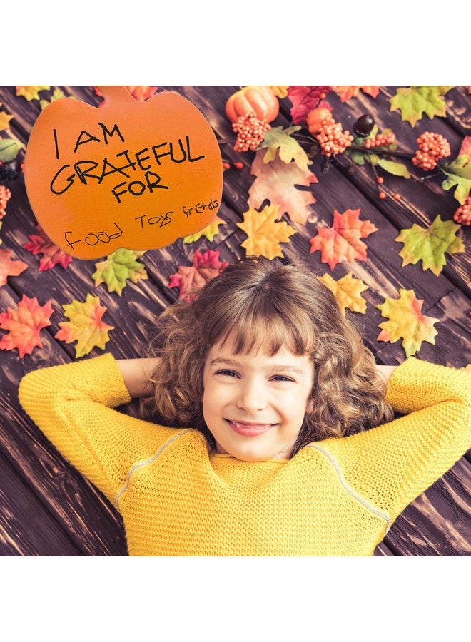 4E's Novelty Foam Pumpkins Craft (24 Pack) Large 8 Inch Foam Pumpkin Shapes Cutout - Thanksgiving Crafts for Kids Toddlers, Bulk Fall Classroom Craft Supplies - Image 4
