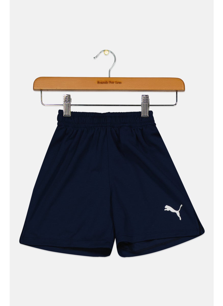 PUMA Kids Girl Sportswear Fit Training Shorts, Navy  - Image 1