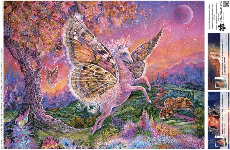 Buffalo Games - Josephine Wall - Fluttercorn Dreamscape - 1000 Piece Jigsaw Puzzle for Adults -Challenging Puzzle Perfect for Game Nights - Finished Size is 26.75 x 19.75 - Image 5