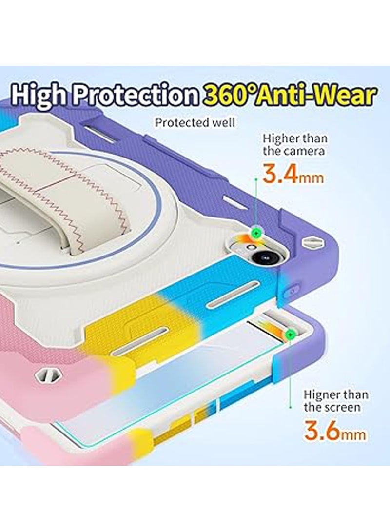 Case Compatible with Huawei MatePad 11.5 S (2024) with 360 Degree Rotating Kickstand, 3 in 1 Heavy Duty Shockproof Protective Cover with Hand/Shoulder Strap - Image 2