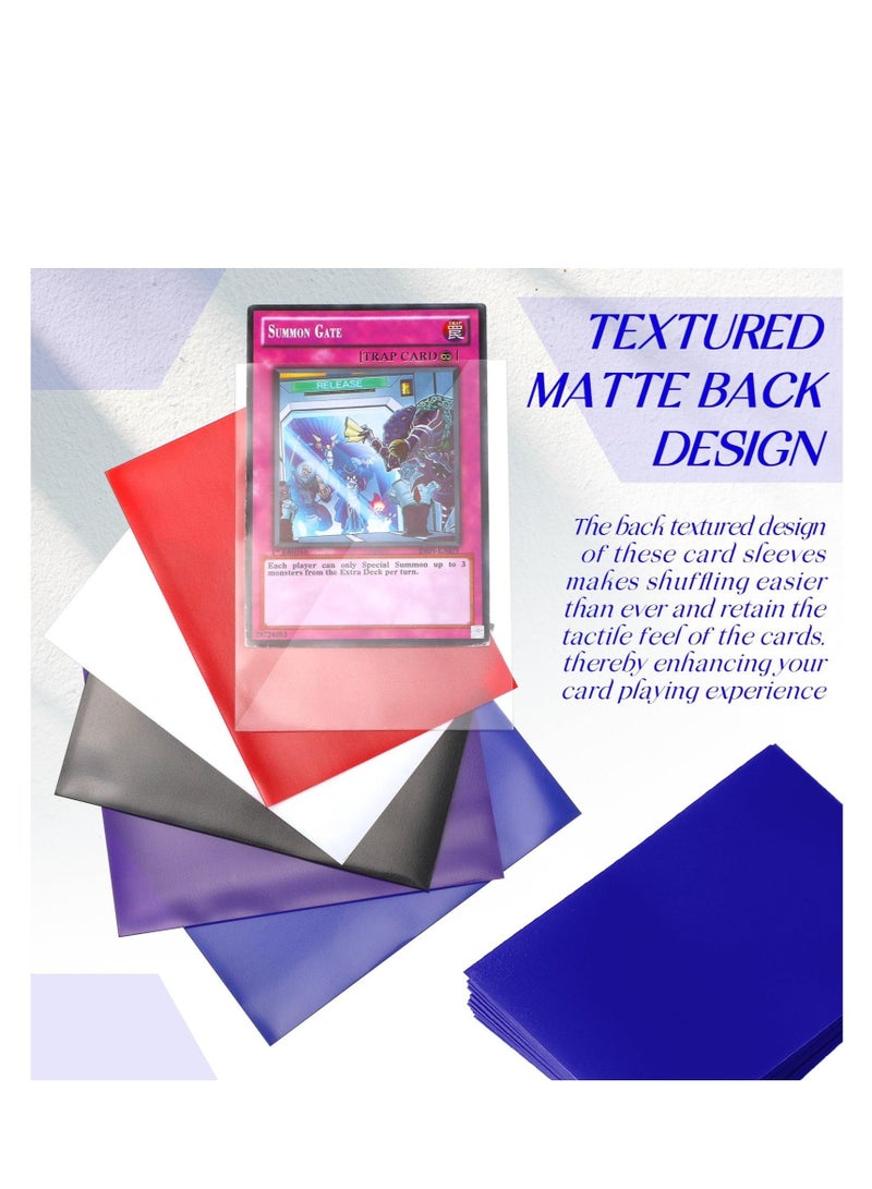 كابتن تيك 300 Counts Card Sleeves for Trading Cards Soft, Baseball Penny Card Protectors, Penny Trading Card Sleeves, Plastic Card Protector for Baseball, MTG, Football, Sports Cards (Blue) - Image 4