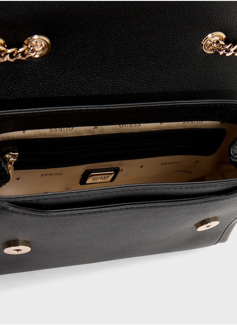 GUESS Eco Ali Convertible Crossbody Flap  - Image 5