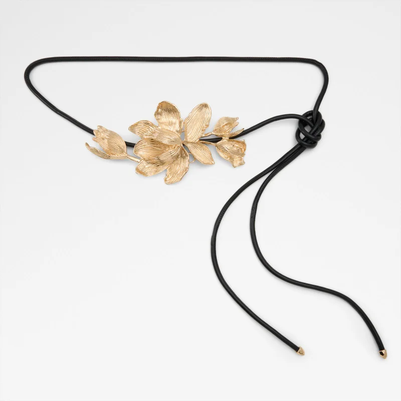 الدو NOEMMY Floral Appliqued Belt