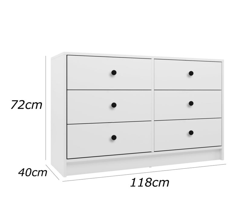 فرنتشر ستور وحدة ادراج مودرن ام دى اف - ارتفاع 72 سم - عرض 118 سم - عمق 40 سم ، من فرنتشر ستور. - Image 5