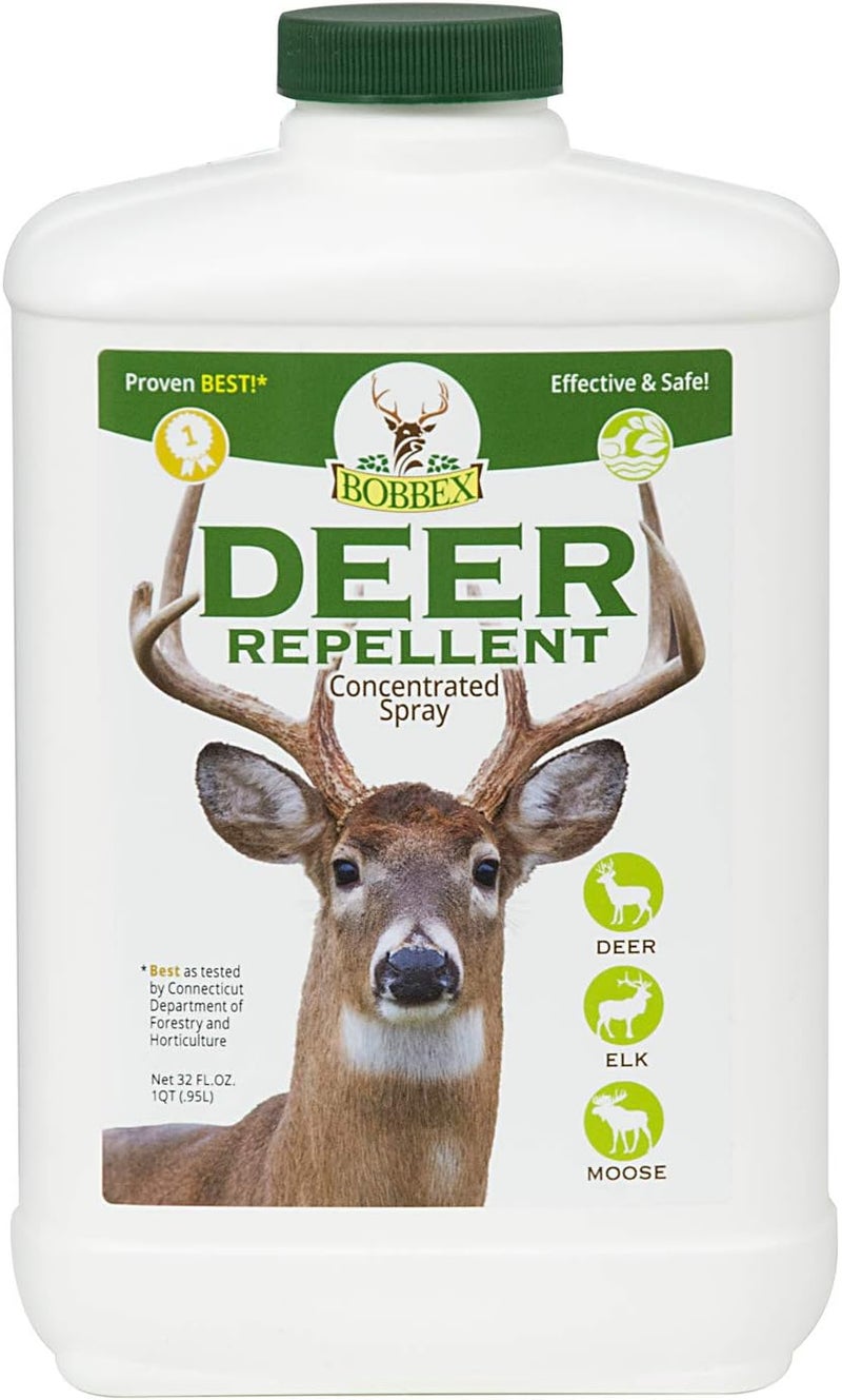 Bobbex Concentrated Deer Repellent - | Deer, Elk, and Moose Deterrent Concentrate (32 oz.) B550100 - Image 1