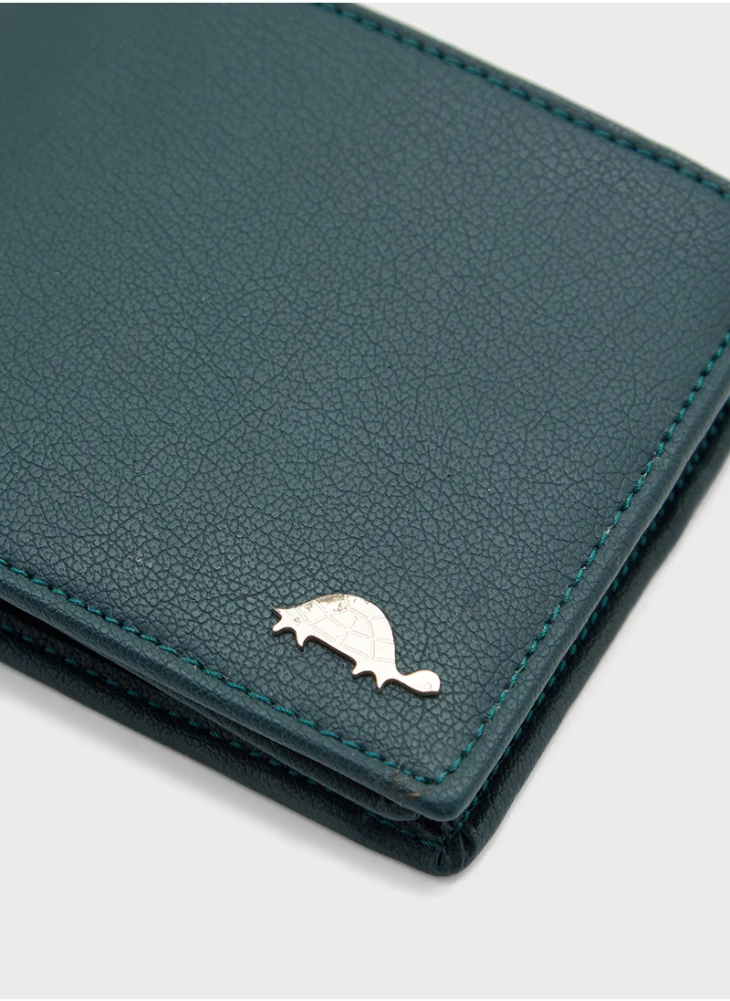 روبرت وود Tortoise Trim Bi Fold Wallet
