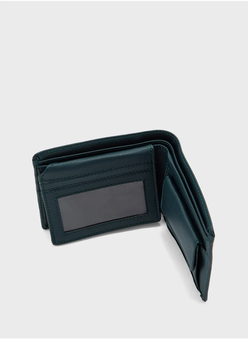 روبرت وود Tortoise Trim Bi Fold Wallet