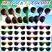 Oleitodh 120 Pack 20 Color Neon Sunglasses Party Favors Bulk80s Retro Style Perfect Colorful Novelty Sun glasses Set for Birthday Party SuppliesBeachPool Party FavorsGoody Bag Favors for Kids Adults - Image 4