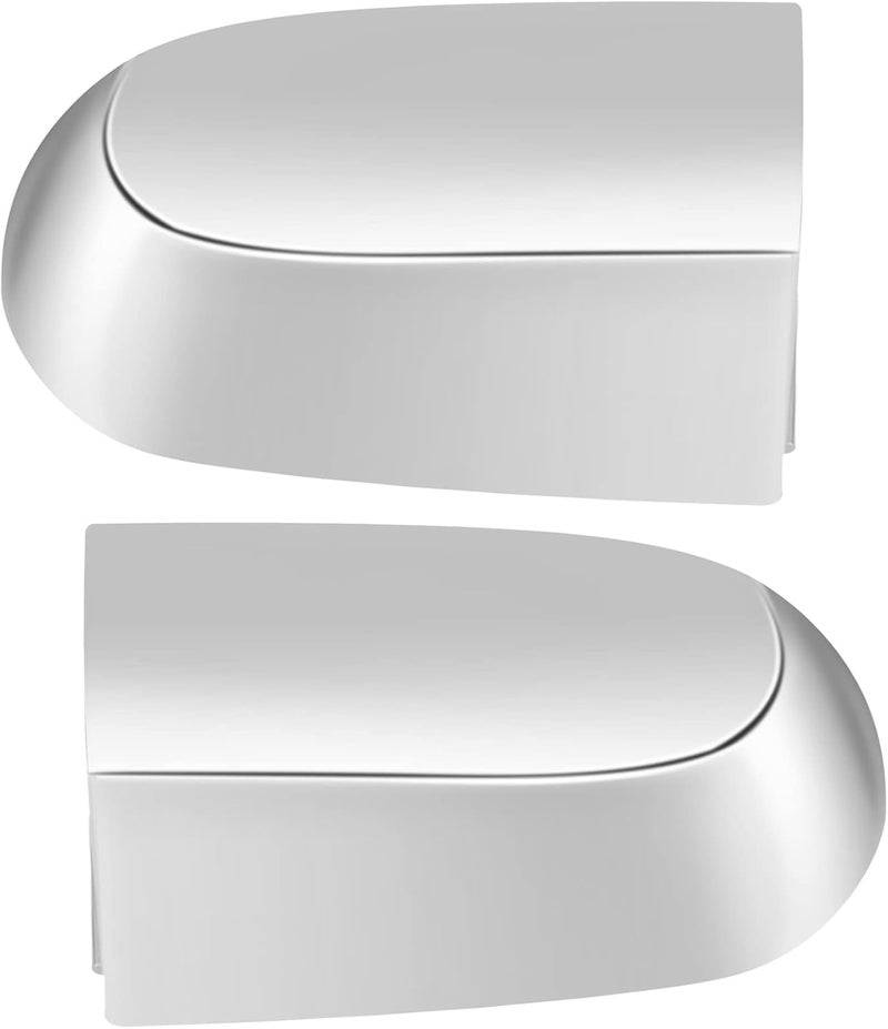 LUJUNTEC Chrome Exterior Door Handle End Caps for 2011-2015 Kia Sorento - 2pcs - Image 1