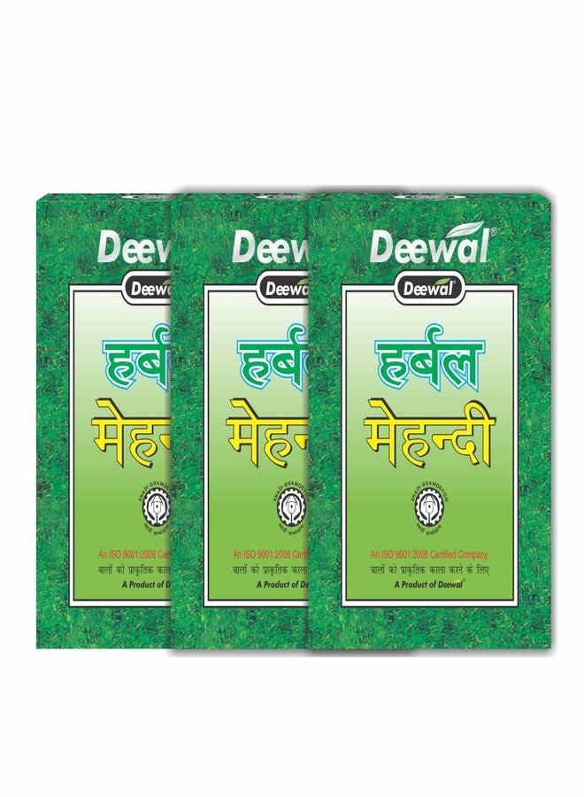 Deewal Herbal Mehndi | Natural Henna Powder for Black Hair Color and Hair Growth | For Men and Women | 100% Natural & Organic | Chemical-Free Hair Dye - Image 1