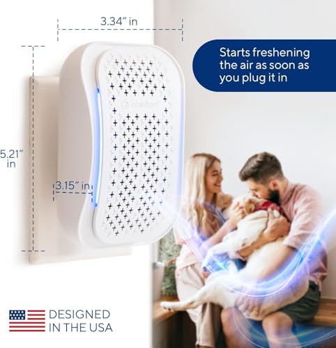 Clarifion - DSTx Portable Air Purifier - Plug In Air Ionizer HEPA Filter, Mini Personal Air Purifiers For, Bedroom and Pets Helps With Smoke, Airborne Dust and Odors - Image 4