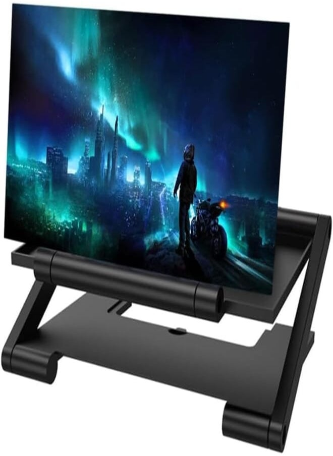 Generic - Folding screen enlarger HD Designed With Practical Design - Black - Image 1