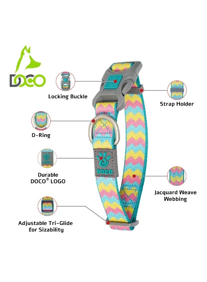 DOCO® Jacquard Weave Collar-2.0 x 27-37cm [Size-Small] - Image 2