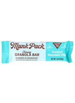 Munk Pack Munk Pack, Chewy Granola Bar, Coconut Chocolate Chip,  4 Bars, 1.12 oz (32 g) Each  - Image 3