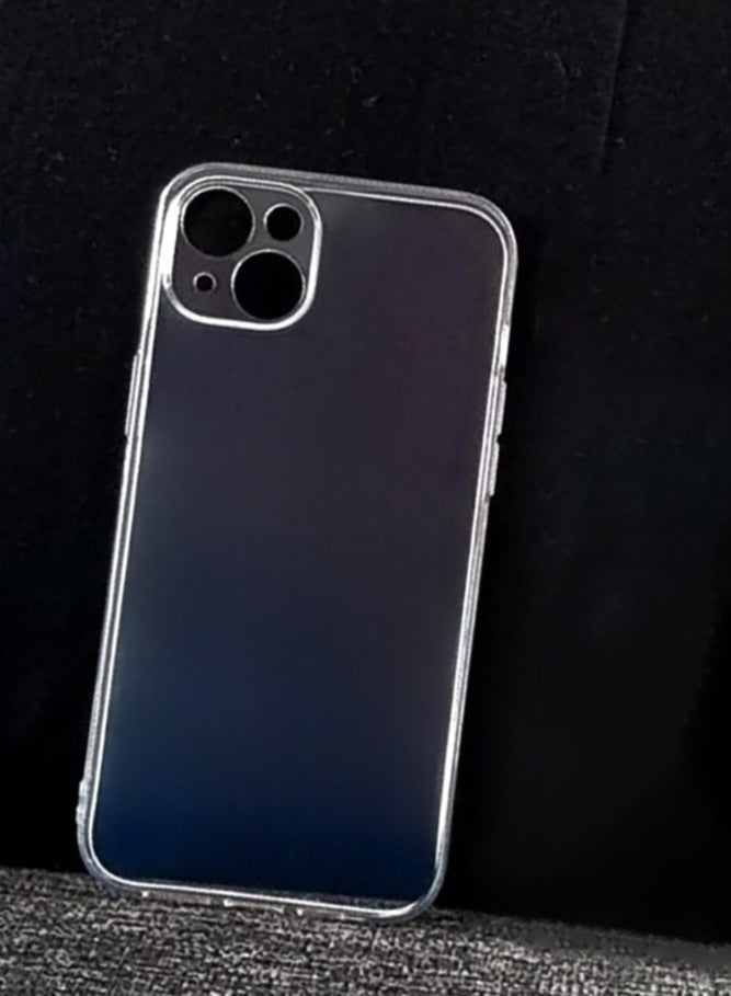 جراب لهاتف iPhone 13 مقاس 6.1 بوصة، غطاء ممتص للصدمات غير قابل للاصفرار، حماية كاملة لعدسة الكاميرا، ظهر شفاف مضاد للخدش (شفاف)