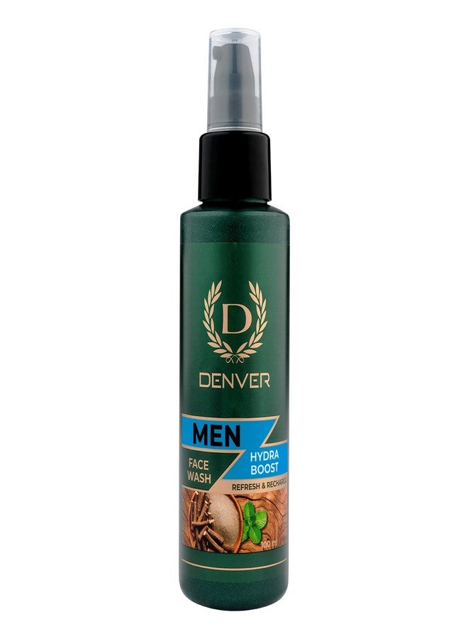 DENVER Hydra Boost Face Wash - 100 ML | Acne Control Face Wash For Men | Fights Acne and Pollution | All Skin Type - Image 1
