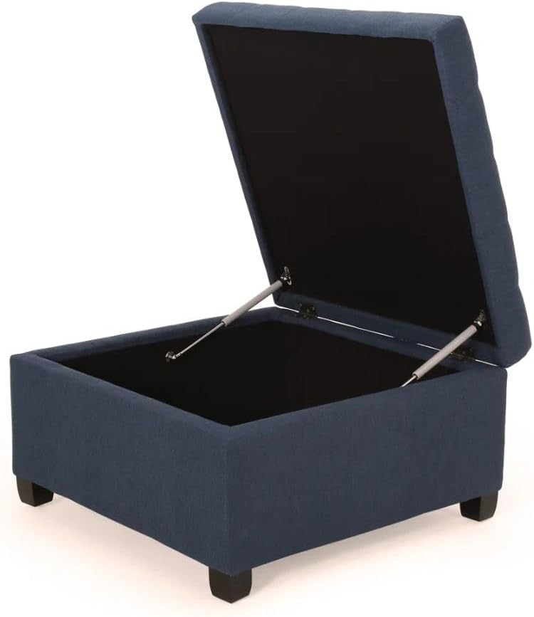 Comfynest Modern Square Tufted Storage Ottoman - Image 2