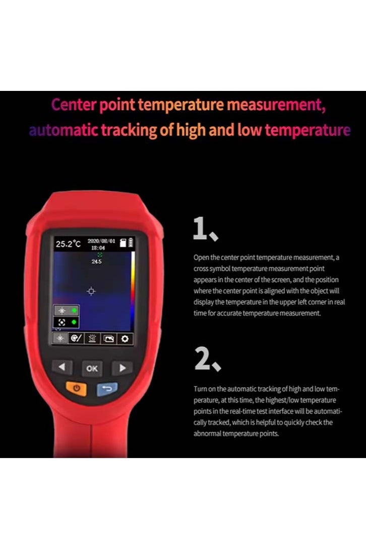 UniT UNI-T Thermal Imager UTI32 High Temperature Thermal Imaging Camera Thermographic Camera Floor Heating Pipe Testing -20-1000 - Image 5