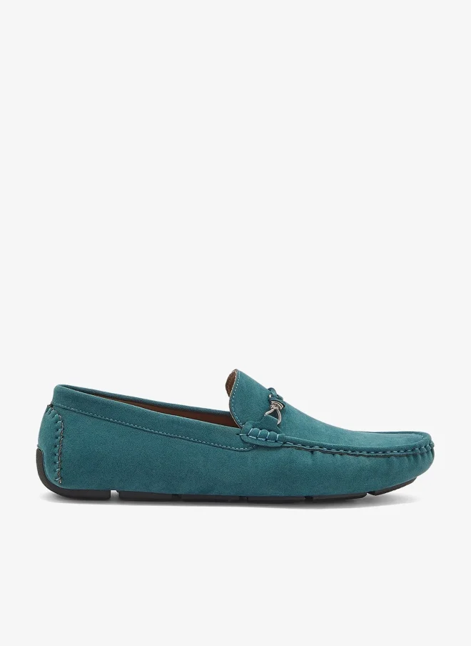 Robert Wood Casual Suede Loafers