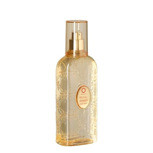 Orientica Luxury Royal Amber Body Mist 8 Oz 236ml Bergamot Green Melon Pineapple Gourmand Amber Woody Vanilla Musk Arabic Perfume for Men Women - Image 3