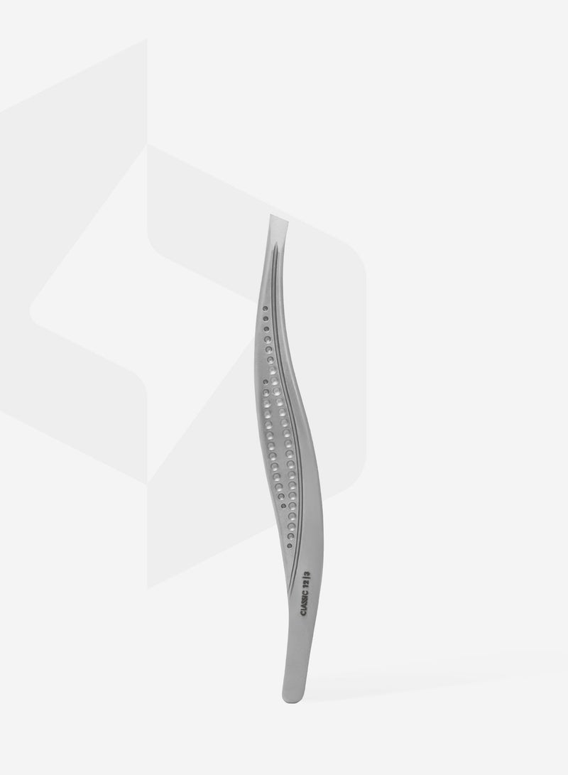 STALEKS Eyebrow Tweezers - CLASSIC 12 | TYPE 3 (wide beveled) - Image 2