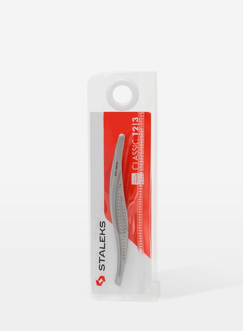 STALEKS Eyebrow Tweezers - CLASSIC 12 | TYPE 3 (wide beveled) - Image 4