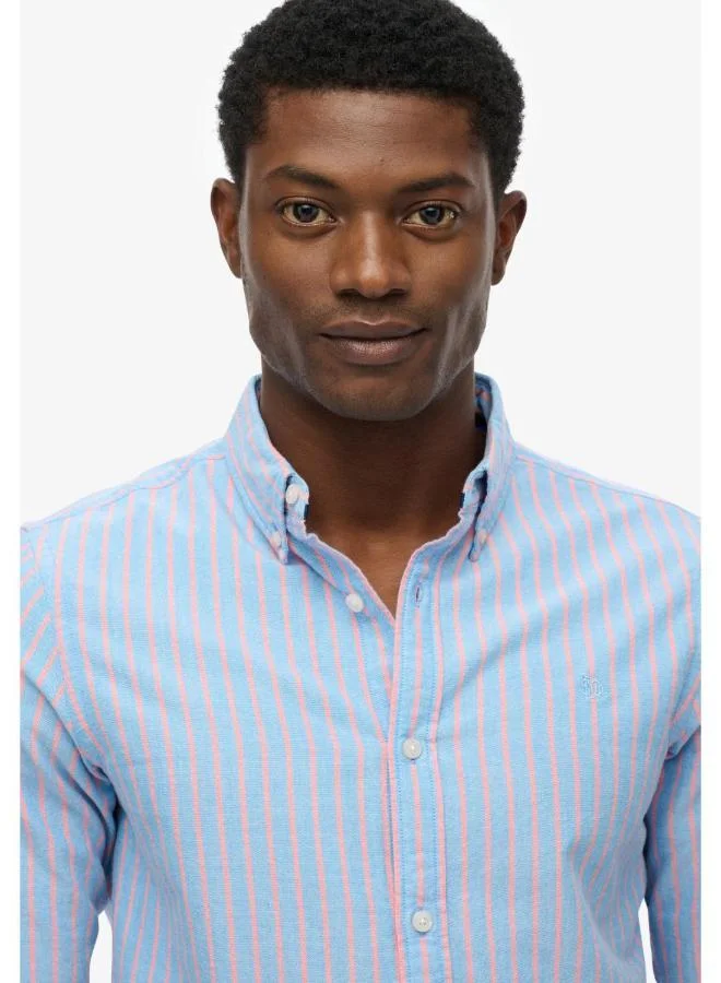 سوبر دراي قميص أكسفورد كلاسيك بأكمام طويلة