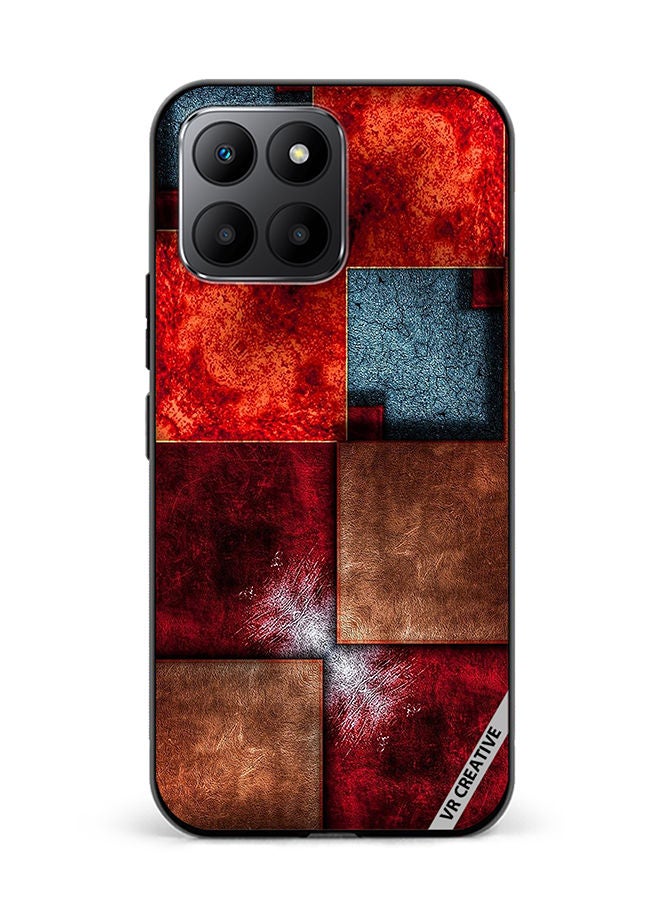 VR CREATIVE Protective Case Cover For Honor 70 Lite Abstract Design Multicolour - Image 1