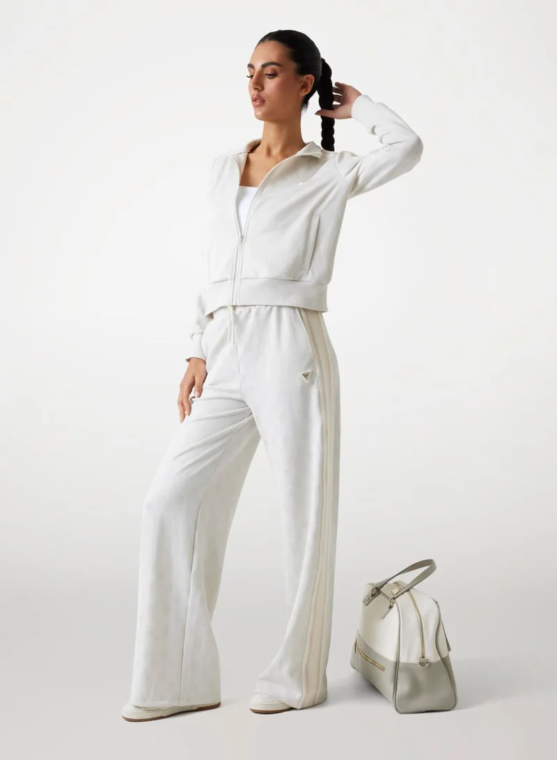 GUESS Peony Taped Straight Long Pants