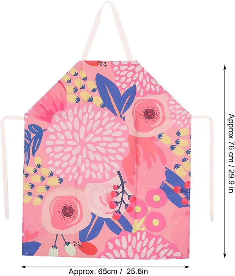klarako Waterproof Nail Art Apron,Oil Stain Resistant Cosmetics Apron,Soft Fabric Kitchen Apron Antifouling Unisex Working Apron With Adjustable Neckband - Image 5