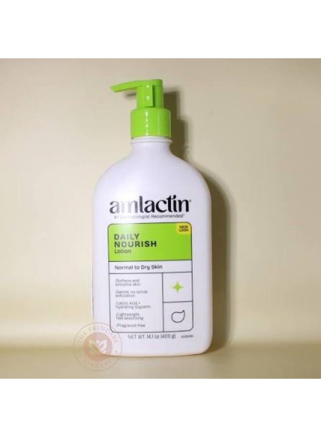 AmLactin, Daily Nourish Lotion, Normal to Dry Skin 400g - Image 2