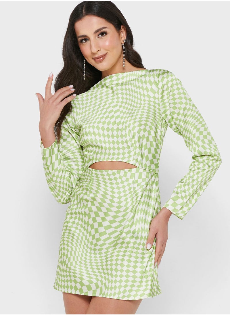 The Fifth - Cut Out Detail Dress - Image 1