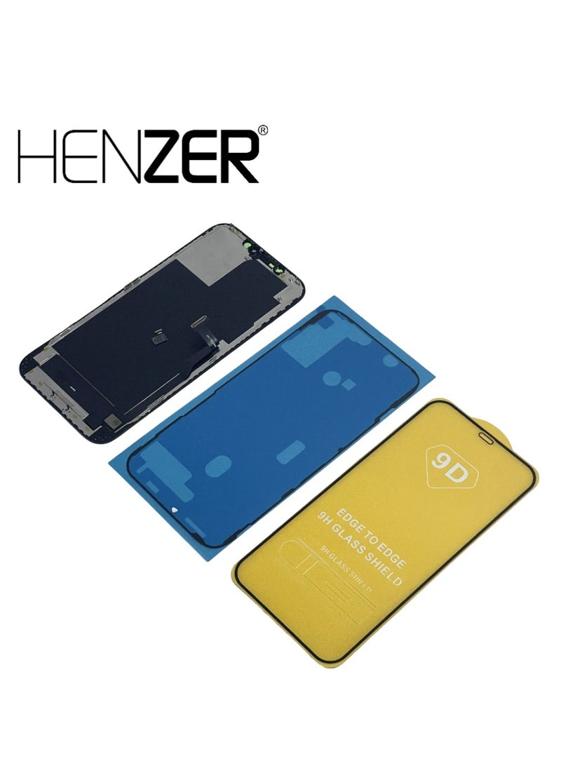 Henzer iPhone 12 Pro Max Super Retina IPS Wide Color Support Multi Touch HDR Screen With Oleophobic Coating Mercury Free Display - Image 4