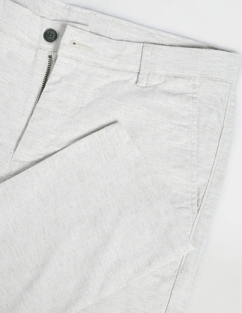 Arrow Light Green Low Rise Smart Flex Casual Trousers for Men | Best Price UAE