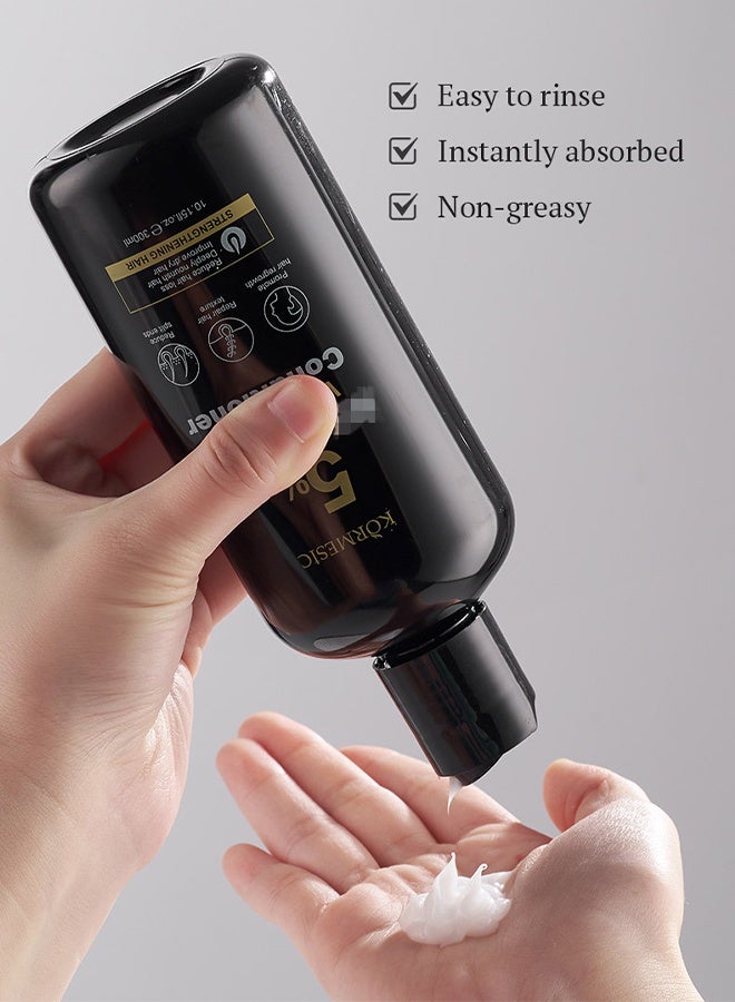 Kormesic 5% Minoxidil With Biotin Conditioner 300ml, Thickening & Volumizing Conditioner, Strengthen Hair Promote Hairs Regrowth Reduce Hairs Loss Removes Dandruff & Relieve Itching - Image 3
