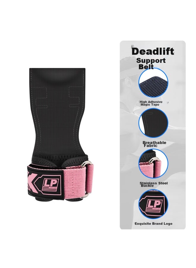 LP Lp Fitness Assistance Band Hard Pull Wrist Guard Men And Women Grip Band Pull-up Palm Guard Gloves Assist Wristband For Pull-ups  - Image 2