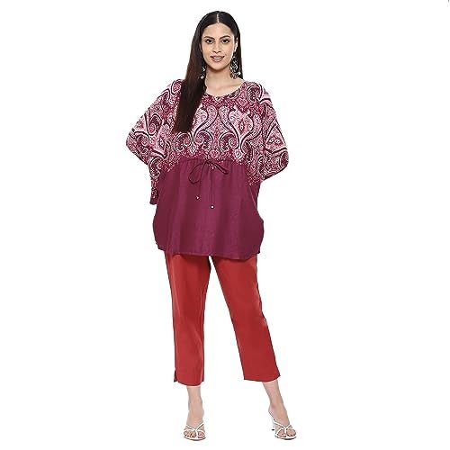 BIBA Women Solid Bottom WEAR(Bottom W19621_Rust_S) - Image 5