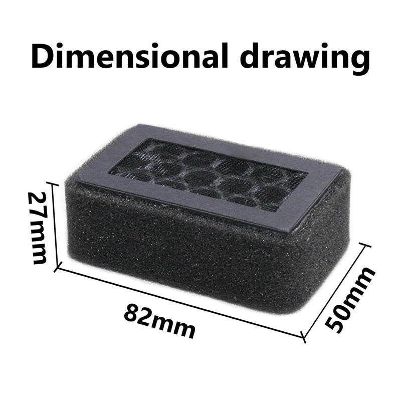 HEPA 13 and Activated Carbon Air Filter 4PCS for Bambu Lab X1C P1S P1P 3D Printers OEM Replacement - Image 3