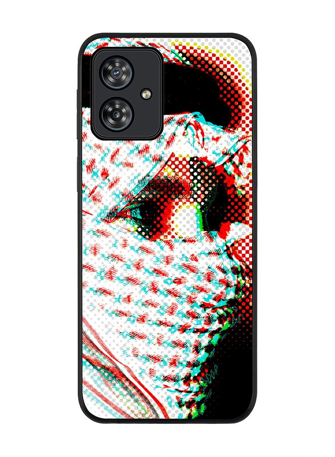 Stylizedd Rugged Black edge case for Motorola Moto G54 / Motorola Moto G54 Power / Motorola Moto G64 5G, Slim fit Flexible Anti Drop Thin Cover - Shabab - Image 1