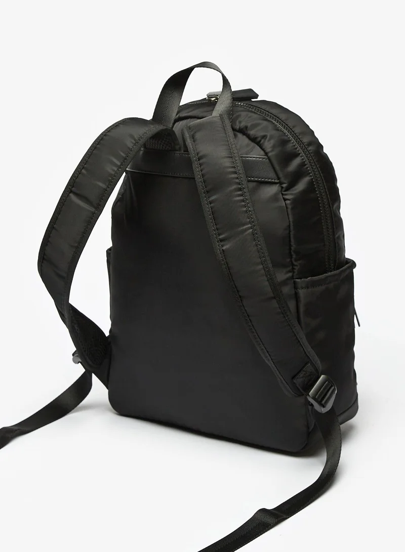 لي كوبر Striped Backpack with Adjustable Straps