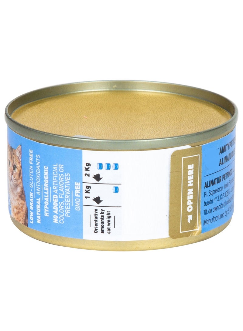 Amity Mackerel Sardine & Salmon With Linseed Oil Cat Food 80 G - Image 4
