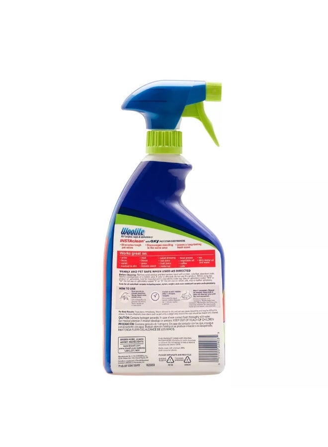 Woolite INSTAclean Oxy Powered Pet Stain Remover Spray 650 ml 7342728 - Image 2