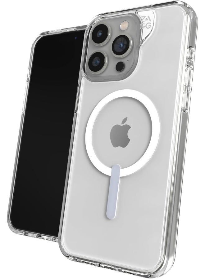 ZAGG Crystal Palace Snap Case for iPhone 15 Pro Max Transparent - Image 1