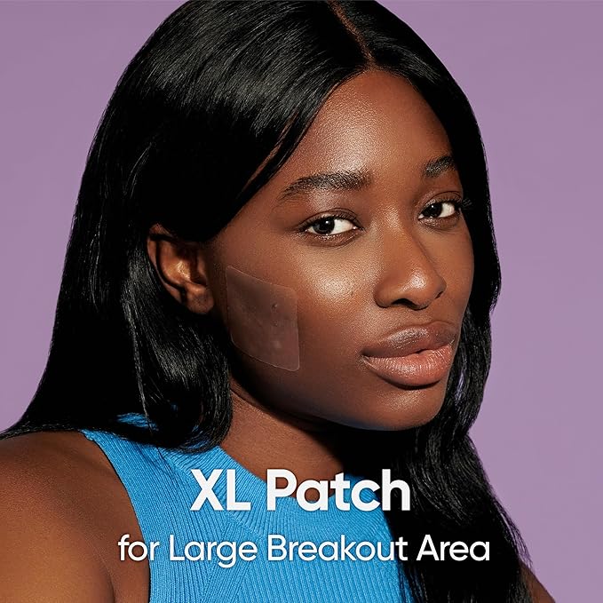 SKIN CHOICE SKIN CHOICE Large Spot Patches Pack of 10 Breakout Pimple Patches Hydrocolloid Patches Acne Patch for Face Neck Forehead Chin Body Mighty Spots Stickers Vegan CrueltyFree - Image 3
