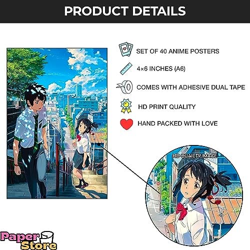 Thepaper9store anime wall collage kit (MIx anime) - Image 5