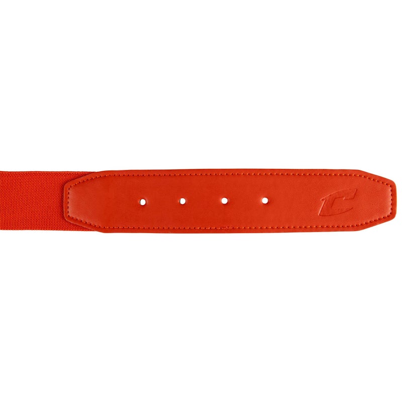 Champro Elastic Baseball Belt with 1.5-Inch Synthetic Tab (Orange, 24-48-Inch) - Image 2