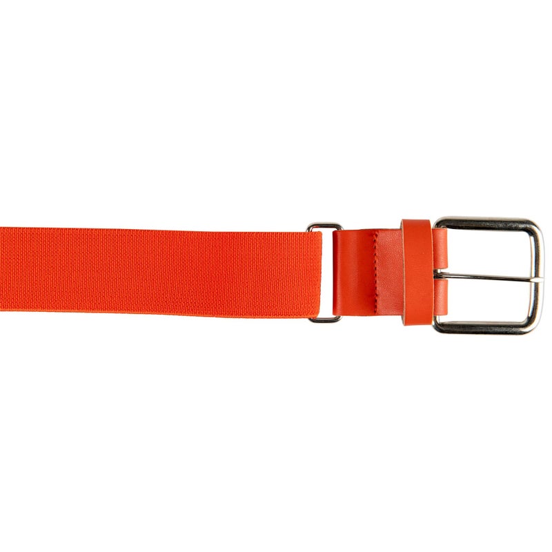 Champro Elastic Baseball Belt with 1.5-Inch Synthetic Tab (Orange, 24-48-Inch) - Image 3